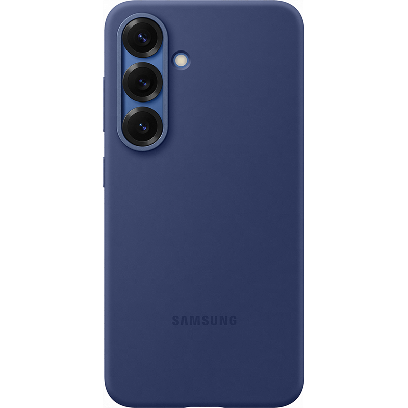 Coque Samsung Galaxy S25 Silicone Bleu Nuit Samsung