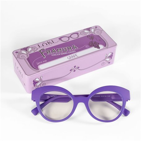 Monture de Lunettes Unisexe Loki Violet