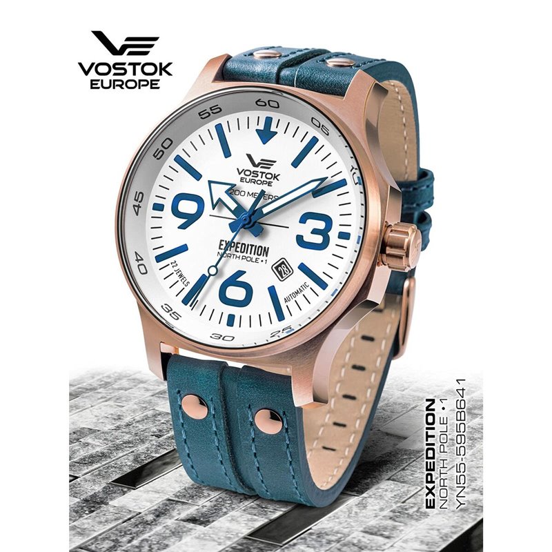 Image secondaire de Montre Homme Vostok Jaune (Ø 47 mm)