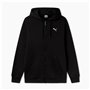 Sweat à capuche homme Puma Essentials+ Graphic Hoodie Fz Noir