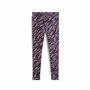 Leggings de Sport pour Femmes Puma Ess+ Animal Aop Violet