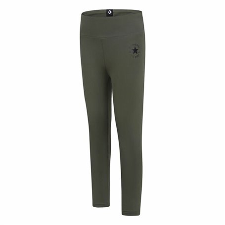 Leggings de Sport pour Enfants Converse Chuck Patch High Rise Vert
