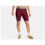Leggings de sport pour homme Under Armour Fitness Bordeaux Rouge carmin