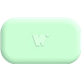 Porte monnaie sans contact POP Vert Anis Money Walkie