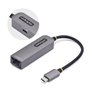 Câble USB Startech 2GPD3-USB-C-ETHERNET Gris