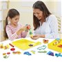 Play-Doh Super boîte a accessoires avec 8 Pots de pâte a modeler, Jeu éducatif pour enfants de 3 ans et plus