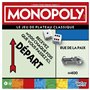 Monopoly classique, jeu de société de plateau, avec boîte de rangement et pions grand format, 2 a 6 joueurs, version FR, des 8 a
