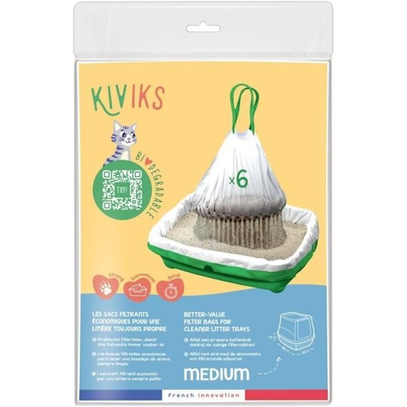 Image secondaire de Sacs a litiere filtrants - KIVIKS - Medium