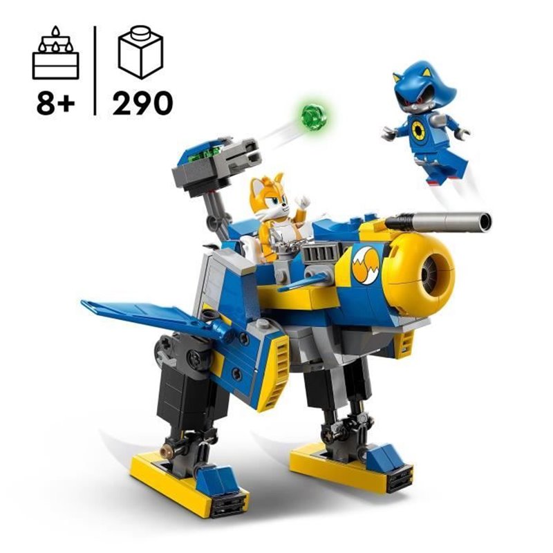 Image secondaire de LEGO Sonic the Hedgehog 77002 Cyclone contre Metal Sonic - Jouet pour garçon des 8 ans