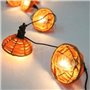 Guirlande lumineuse extérieur - LUMISKY - COTTAGE - 5.70 m - 10 globes transparents - LED blanc chaud