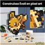 Mega-Pokémon-évoli-Coffret De Construction Rétro Pixel Art 323 Pieces - MEGA Pokémon - HTH78