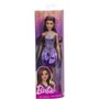 Barbie-Fashionistas-Poupée Brune En Robe Violette - 3 ans+ - HYT92