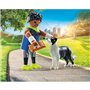 PLAYMOBIL 71740 Homme sportif avec Border Collie