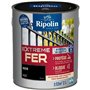 Peinture fer - RIPOLIN - 395991 - Noir - Mat - 2 L