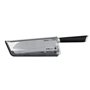 TEFAL Ever Sharp Couteau de cuisine Santoku 16,5 cm, Aiguiseur intégré, Technologie sécurisée, Acier inoxydable allemand K257902