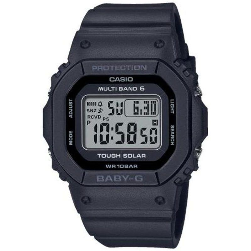 Montre - CASIO - Baby-G Urban - Homme - Noir - Résistante aux chocs - Fonction solaire