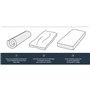 Matelas mousse 90 x 200 cm - DEKO DREAM Kietoa - Confort ferme - Epaisseur 12 cm - Livré roulé