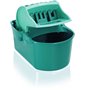 Essore-housse Profi Compact 55080 Leifheit, seau essoreur pour housse de nettoyage 8 L pratique compatible avec lave-sol Profi X