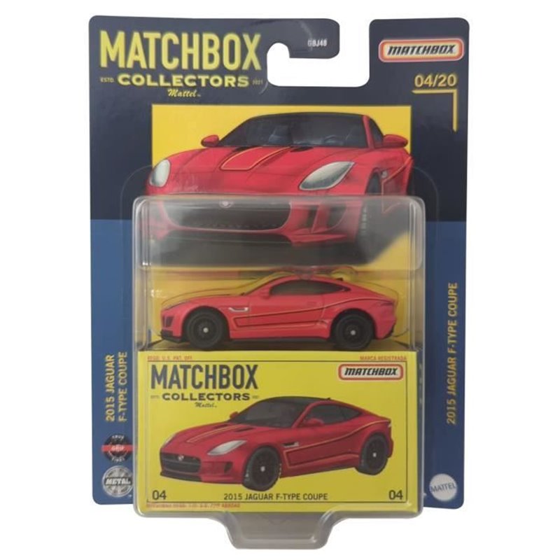 Matchbox - Véhicule Collector (modèle aléatoire) - Petite Voiture - Dès 3 ans - Matchbox - GBJ48