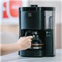 Cafetiere - MELITTA - Look V Glass 1025-02 - 1080 W - 1,25 L - Noir