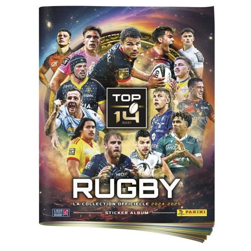 Starter Pack - PANINI - Rugby Top 14 2024-2025 - Album - 2 pochettes - 2 offertes