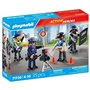 PLAYMOBIL 71730 Set métiers de la police : 4 policiers