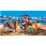 PLAYMOBIL 71808 Duo de cascadeurs avec quad et moto
