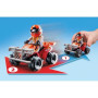 PLAYMOBIL 71808 Duo de cascadeurs avec quad et moto