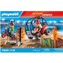PLAYMOBIL 71808 Duo de cascadeurs avec quad et moto