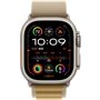 Apple Watch Ultra 2 GPS + Cellular - 49mm - Boîtier Natural Titanium - Bracelet Tan Alpine Loop - Small