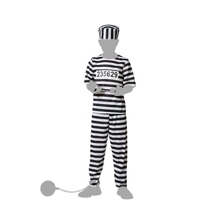 Déguisement pour Enfants Multicouleur Prisonnier