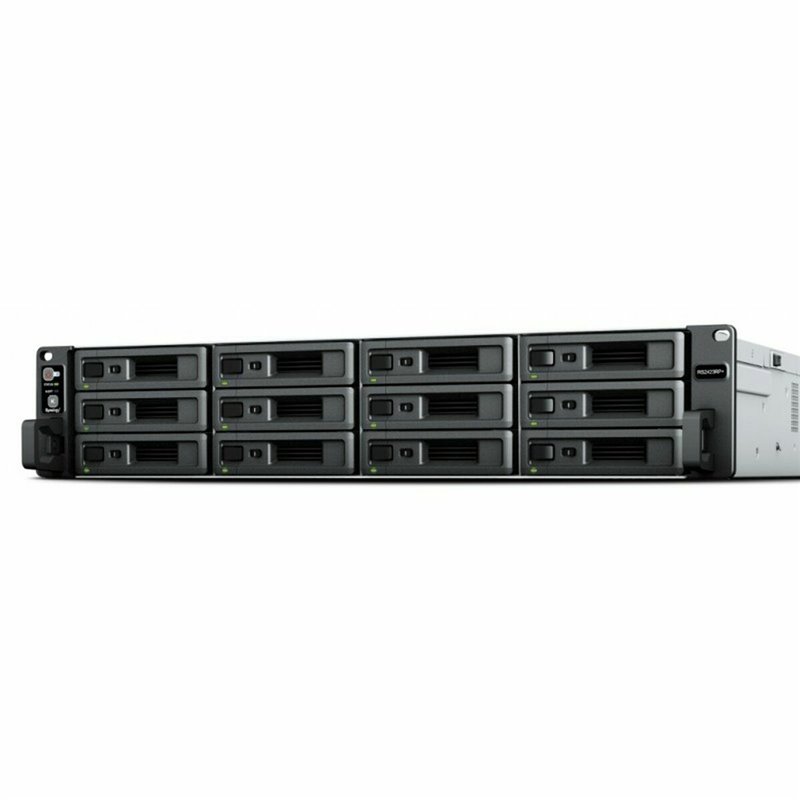 Stockage en Réseau NAS Synology RS2423+ Noir Noir/Gris AM4 Socket: AMD Ryzen