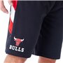 Short de Sport New Era NBA Chicago Bulls Noir