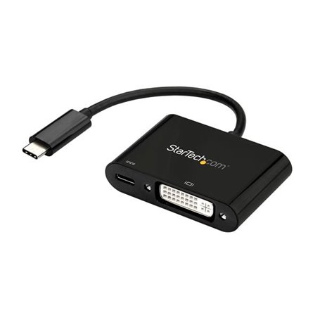 StarTech.com Adaptateur USB-C vers DVI - Convertisseur d'Écran Vidéo 1080p USB Type-C vers DVI-D Single Link avec Chargement - 6
