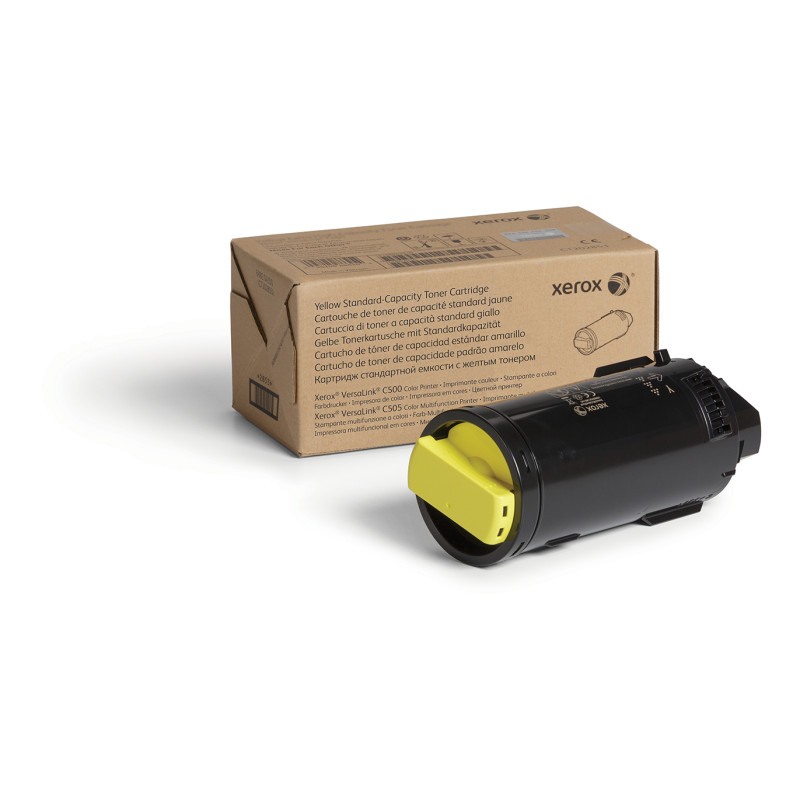 Xerox Cartouche de toner Jaune de Capacité standard Imprimante couleur ® VersaLink® C500/multifonctions ® VersaLink® C505 (2400