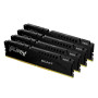 Kingston Technology FURY Beast 128 Go 5200 MT/s DDR5 CL40 DIMM (Kits de 4) Black XMP