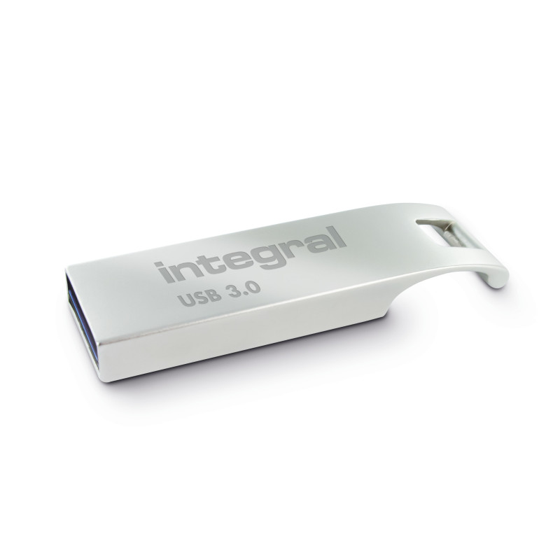 Integral 16GB USB3.0 DRIVE ARC METAL UP TO R-180 W-10 MBS lecteur USB flash 16 Go USB Type-A 3.2 Gen 1 (3.1 Gen 1) Argent