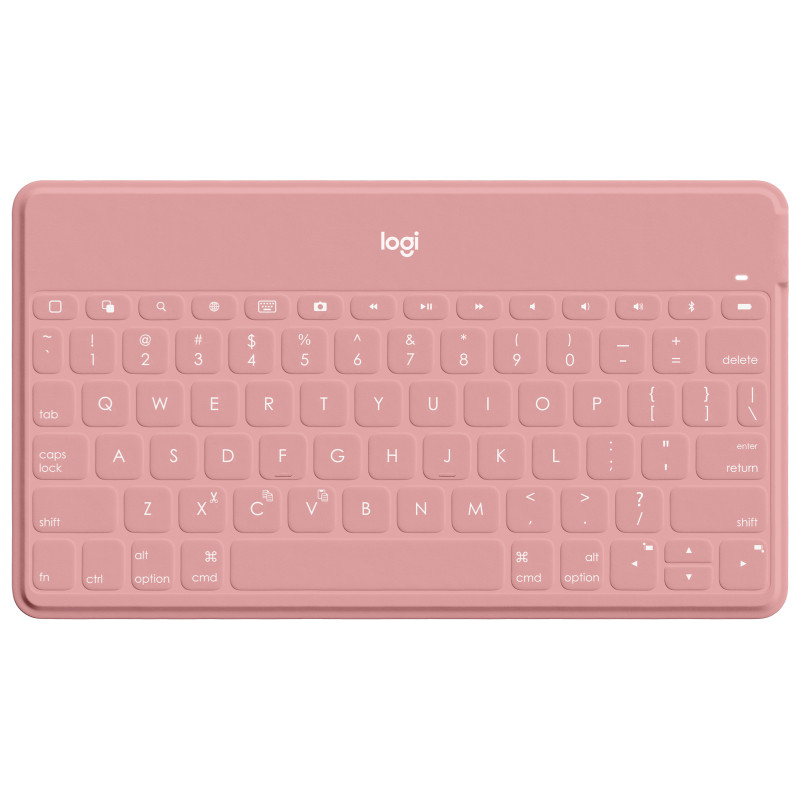 Logitech Keys-To-Go Rose Bluetooth Allemand