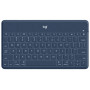 Logitech Keys-To-Go Bleu Bluetooth Norvégien