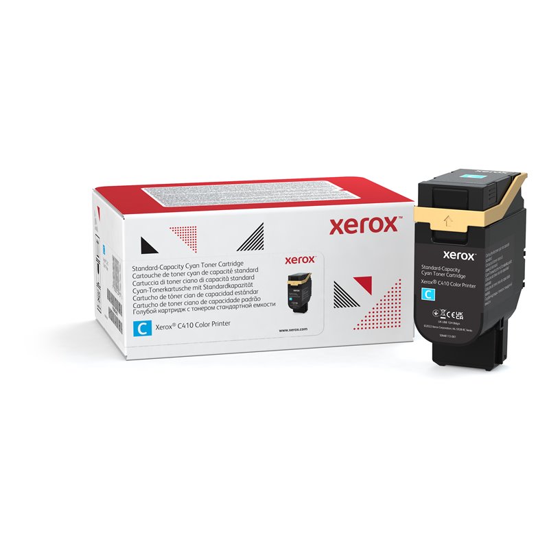 Image secondaire de Xerox Cartouche de toner Cyan de Capacité standard Imprimante couleur ® C410/multifonctions ® VersaLink® C415 (2000 pages) - 006