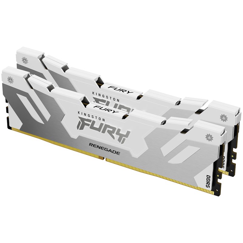 Image secondaire de Kingston Technology FURY 32 Go 8000 MT/s DDR5 CL38 DIMM (kit de 2) Renegade White XMP
