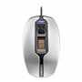 CHERRY MC 4900 Souris filaire, capteur empreinte digitale, noir/argent, USB