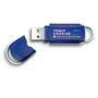 Integral 8GB Courier FIPS 197 Encrypted USB 3.0 lecteur USB flash 8 Go USB Type-A 3.2 Gen 1 (3.1 Gen 1) Bleu, Argent