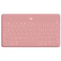 Logitech Keys-To-Go Rose Bluetooth Allemand