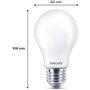 Ampoule LED - PHILIPS - Classic - 60 W - A60 E27 - Blanc chaud - Non dimmable x 3