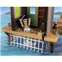 PLAYMOBIL 71792 Port de pirates avec repaire, prisons et canon, 165 pieces, des 4 ans