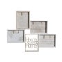 Cadre photo DKD Home Decor Bois MDF (59 x 4 x 48 cm)