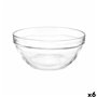 Bol mélangeur Vivalto 76760 Transparent verre 14 x 6,5 x 14 cm 6 Unités