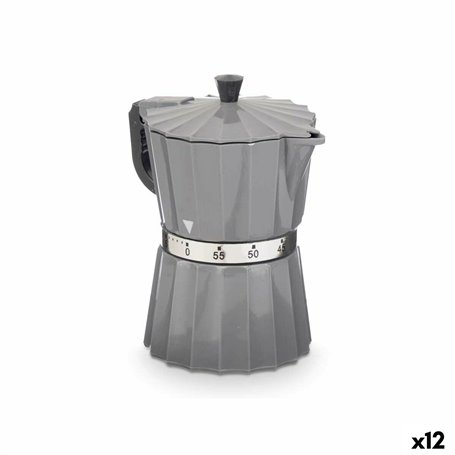 Minuterie de cuisine Kinvara KT3081(ST) 9 x 10,5 x 6,5 cm (12 Unités)