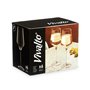 verre de vin Vivalto REJ6345/BHZ6 Transparent verre 450 ml (6 Unités)